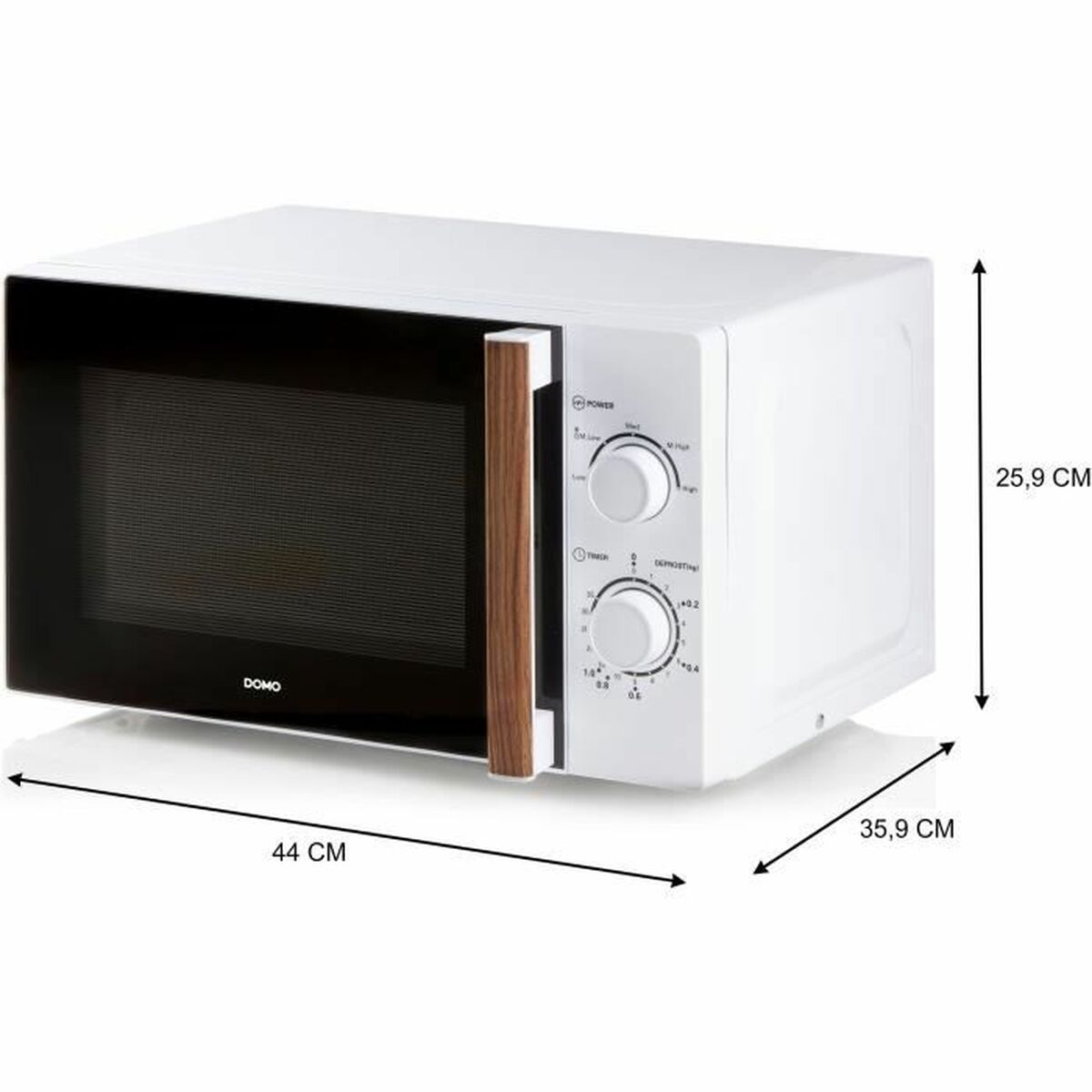 Mikrobangų Krosnelę DOMO 700 W 20 L